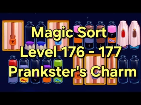 Magic Sort - Level 176 - 177 Prankster's Charm