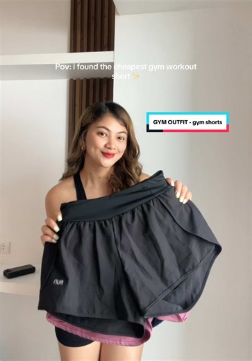 Pov: i found the cheapest gym workout short #foryou #viral #tiktokfinds #gymoutfit #shorts #forwomen #Gymtok