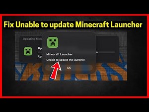 Fix Unable to update the Minecraft Launcher