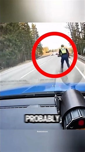 Robotic Spike Strip Stops Cars Instantly 🤯 #youtubeshorts