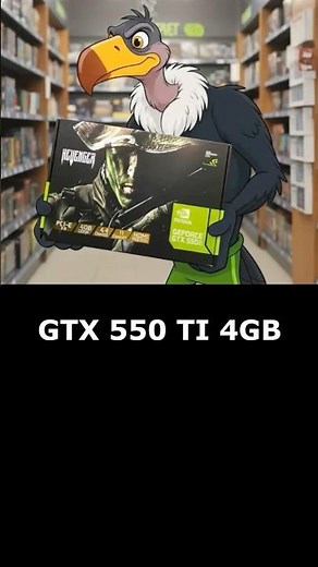 GTX 550 Ti 4GB? YOU WERE TRICKED! Full Review #gtx550 #pcgamer #computers #gamerbr