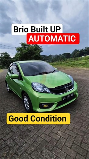 bukan LCGC Honda Brio E Automatic Built Up 1300cc bukan Satya #real #mobilbekas #citycar #atmajaya