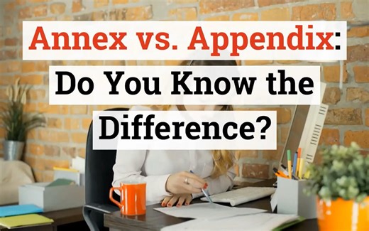 英文论文中Annex与Appendix的区别，你了解吗？| 英论阁Enago