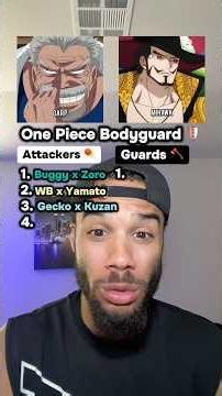 1 One Piece Bodyguard vs 4 UNSTOPPABLE Attackers! 🤯⚡️ #onepiece #luffy #zoro #anime #shorts