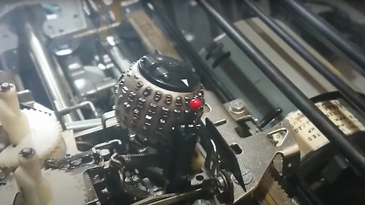 Selectric Typewriter Slow-Mo Reveals Its Genius Engineering