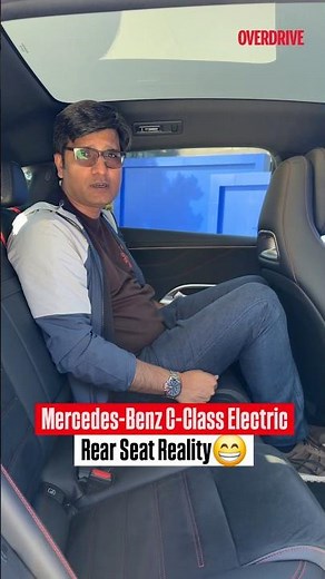 Mercedes-Benz C-Class Electric | Rear Seat Reality #overdrive