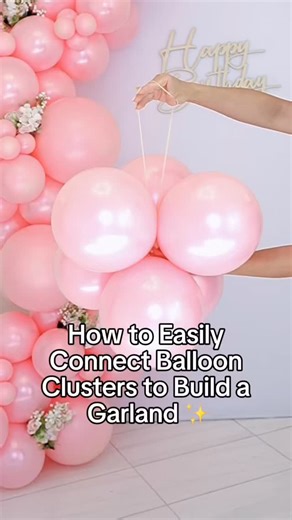 71K views · 5.5K reactions | Balloon Tip: The simplest method to attach balloon clusters when creating a garland!  Ideal for beginners putting together their very first balloon arch. ✨ . . . #balloontutorial #balloons #diyballoongarland #balloontips #balloonGarland #BalloonArch | Inflatedecoratecelebrate | Facebook
