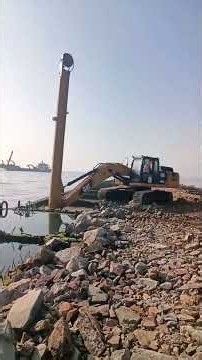 Excavator Telescopic Boom, Fits Rotary Drill & Clamshell Bucket, Custom for Piling Dredging.#