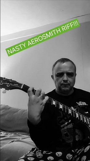 Aerosmith Same Old Song and Dance Guitar Riff #shorts #aerosmith #guitar #riff