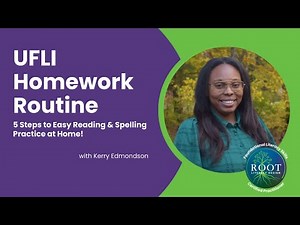 UFLI Homework Routine: 5 Steps to Reading & Spelling Practice at Home! (Science of Reading)