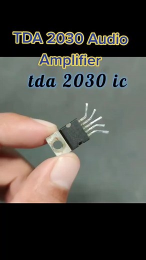 TDA 2030 Audio amplifier #electronic #TDA