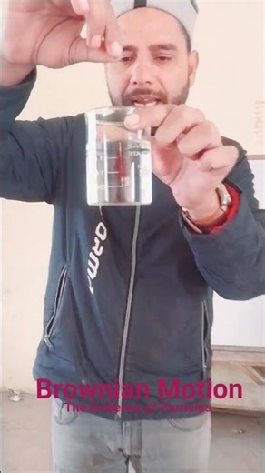 Brownian Motion: The Random Dance of Particles #experiment #science