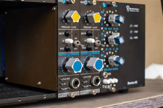 CAPI VP312DI Rev D 51X Mic Preamp – Stepped Gain, FET-ZCON1 Active Hi-Z DI, CA2622 + Litz Output – API 312 Clone | Reverb