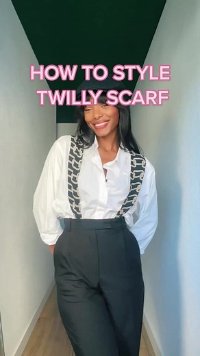 Twilly Scarf Fashion Hack: Create Stylish Suspenders!