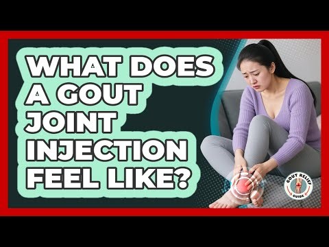What Does A Gout Joint Injection Feel Like? - Gout Relief Guide