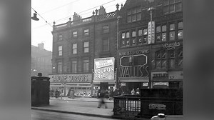 14K views · 92 reactions | Leeds Then and Today: Briggate. Andy Hutchinson wanders down Leeds’ most famous street and steps back in time | Yorkshire Evening Post | Facebook