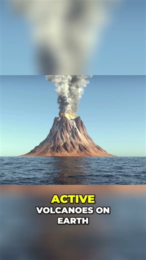 10 Mind-Blowing Volcano Facts: Earth's Raw Power! #shorts