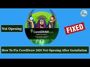 ✅ How To Fix CorelDraw 2020 Not Opening After Installation | Launch Problem Error Fix | Not Opening