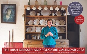 Dresser and Folklore Calendar: Heart of an Irish home