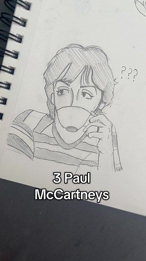 Paul McCartney Drawing Series: Creative Exploration