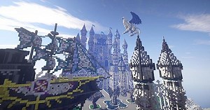 Some of these Minecraft Floating Island builds are amazing