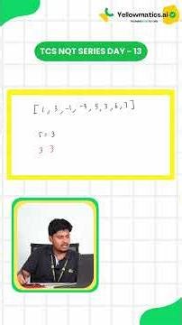 TCS NQT 2026 Series Day 13 | Sliding Window Maximum Problem Explained