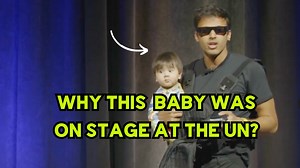 Why This Baby Was On Stage At The UN AI and AR just predicted this kid’s future. | Yusuf Omar