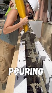 STRONG! How to make Element ICF Blocks strong! Once we add the concrete, and with all the added rebar, this wall will be strong enough to hold any building on it! #remodel #construction #homerenovation #realestate #design #entrepreneur #interiordesign #renovation #homedecor #tools #diy #carpentry #work #asmr #designer #homemade #engineering #houserenovation #homemakeoveronabudget #diyrenovation | Misha Panchishak