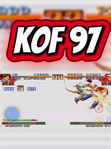 ¿Quieren tutorial para movimientos Kof 97? #kof #kof97 #thekingoffighters #arcade #arcadegame