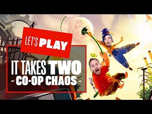 Let's Play It Takes Two on PS5 - CHAOTIC CO-OP ADVENTURE!
