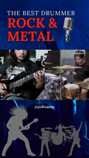 The Best Drummer Rock & metal #powermetal #rock #legend