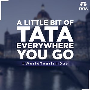 2K views · 166 reactions | Pack your bags as we take you around the world through our eyes! From the iconic megastructures made with our steel, historic landmarks we’ve restored to their glory, or our hotels that helped put Indian hospitality on the world map, you might just come across a little bit of Tata on your next globetrotting adventure. #ThisIsTata #WorldTourismDay Tata Steel Taj Hotels Tata Trusts Titan Company Limited The Taj Mahal Palace, Mumbai My Voltas | Tata Group | Facebook