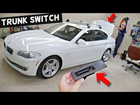 TRUNK SWITCH REPLACEMENT BMW F10 F11 5 SERIES 520i 523i 525i 528i 530i 535i 518d 520d 525d 530d 550i