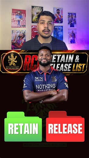 RCB Retain & Release List IPL 2027