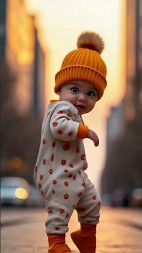 Cutest Breakdancer EVER! 🍼🔥 Baby's Got Moves!