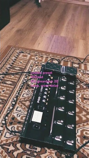 line 6 pod x3 live sound check