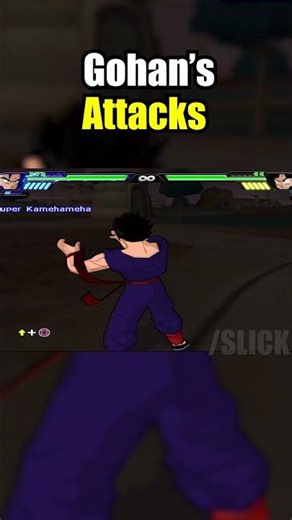 All Gohan Attacks in DBZ BT3