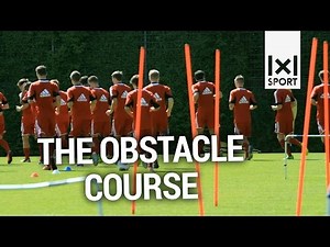 Endurance Drill for Football Players: The Obstacle Course
