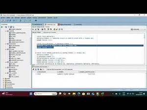 CREAR BASE DE DATOS EN SQL DEVELOPER