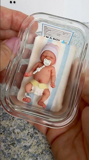 The Tiniest Silicone Baby I’ve Ever Held! 💙