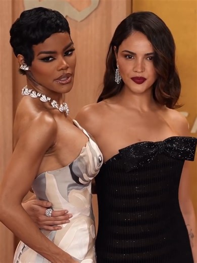 Don’t miss the best moments from the Screen Actors Guild Awards tonight: talent and style in real time, standout performances, and moments already making history. #teyanataylor #eizagonzalez #redcarpet #itgirls #sagawards