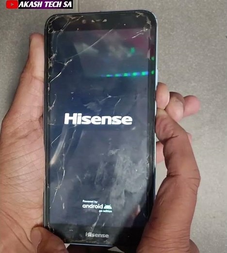 hisense u70 pro hard reset #pin #repair#password