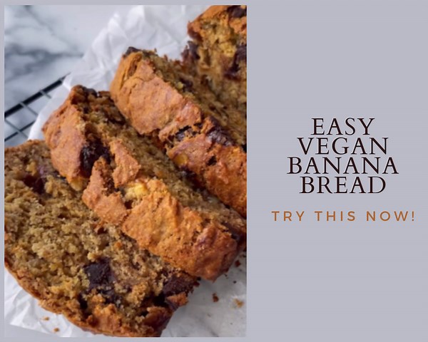 Easy Vegan Banana Bread