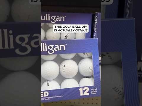 Grab a pack of Walmart golf balls for this BRILLIANT home decor hack!