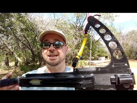 "Legolini" Sliding 3D-Printed Bow demonstration