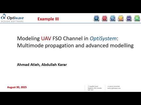 Free-Space Optical Communication in UAV Systems — Part 3
