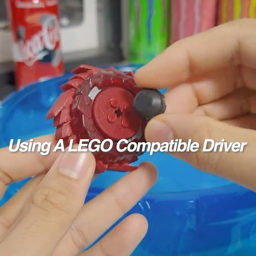 I Built a Hybrid Beyblade #beyblade #custombeyblade #3dprinting #shorts