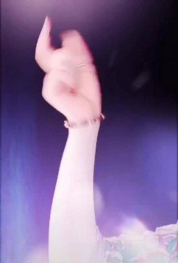 Creative Hand Gestures Against Colorful Background