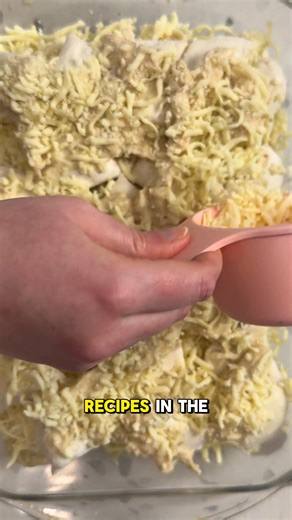 Chicken Alfredo Pierogi Casserole! Recipe in Comments⬇️⬇️ | This is Not Diet Food