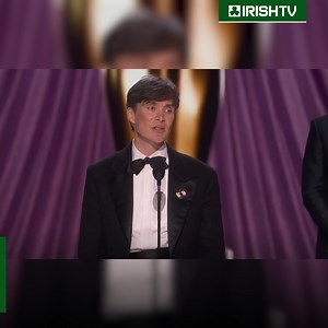 Irish Actor, Cillian Murphy, made history, becoming the first Irish-born actor to win the Academy Award for Best Leading Actor. Murphy took home the award for his incredible performance in Christopher Nolan's Oppenheimer! 💚🍀 #Oppenheimer #cillianmurphy #ChristopherNolan #Oscars #academyawards | Irish TV